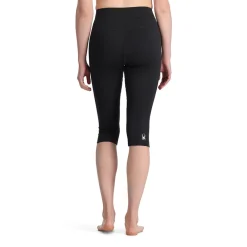 Spyder Womens Stretch Charger 3/4 Pants - BLACK Store