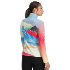 Spyder Womens Vivid Half Zip - MULTI Flash Sale